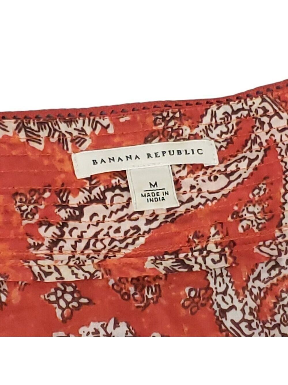 Banana Republic Womens Long Sleeve Printed Blouse Medium - Picture 4 of 5